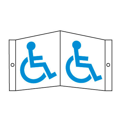 Facility Visi Sign - Disabled Access Symbol