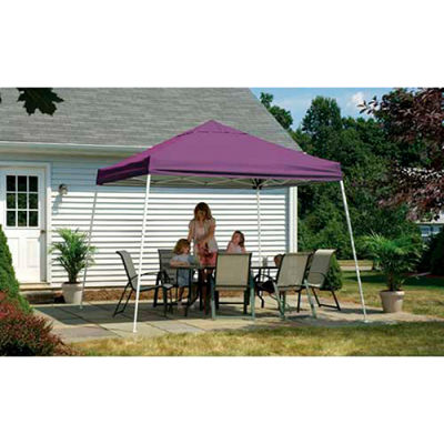 ShelterLogic, 22706, Sport Pop-up Canopy Slant Leg Cover 12 pi x 12 pi. Purple