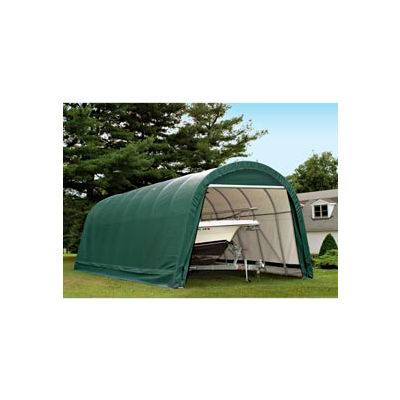 14x28x12 Round Style Shelter - Green