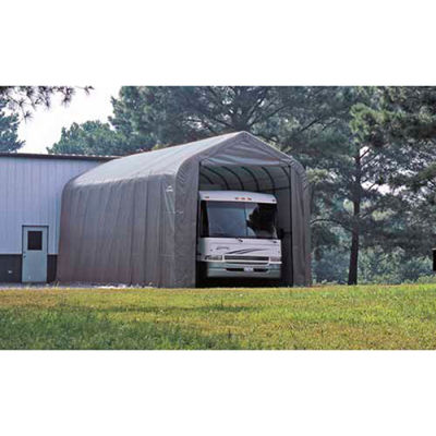 ShelterLogic, 95370, Peak Style Shelter 14 x ft. 24 x ft. 12 pi Gray