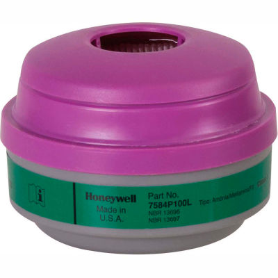 North® Combination Gas and Vapor Cartridges, 7584P100, 2/Pk