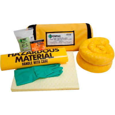 ENPAC® Pack rapide Kit de déversement - Agressif, 5 GAL capacité, jaune, 1301-YE