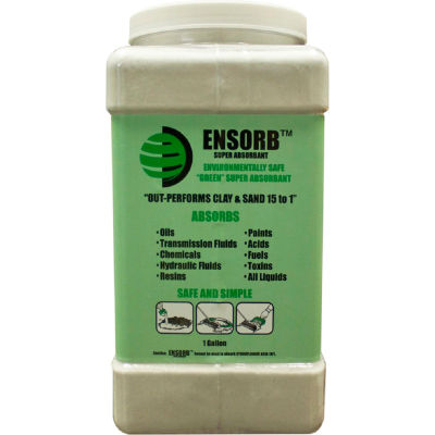 ENPAC® ENSORB® Super absorbant, 1 Gallon cruche distributeur