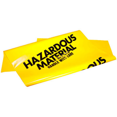 ENPAC® HazMat Material Disposal jaune sacs, 250 par carton