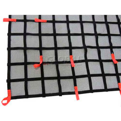 Camion Cargo Net W / boucles d’arrimage/débris Liner, 83 "x 65" TTL-SDL