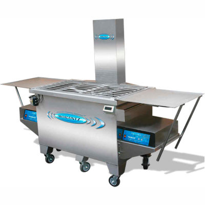 Morantz Ultrasonics SM-200 Extra Large Ultrasonic Cleaning Machine with Electric Lift, 200 Gallon