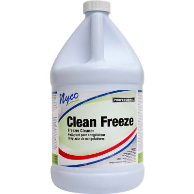 Nyco Clean Freeze - Nettoyant pour congélateurs / surfaces inférieures à zéro, parfum neutre, gallon 4 / étui - NL849-G4