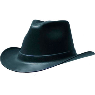 OccuNomix Vulcan Cowboy Hard Hat avec Ratchet Suspension Noir, VCB200-06
