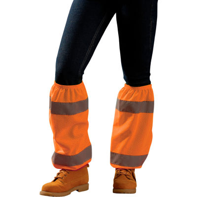 Occunomix LUX-SG -O Value Leg Gaiter Reflectors Hi-Viz Orange