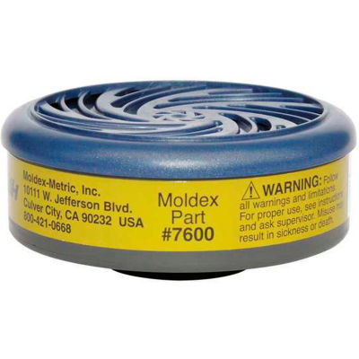 Moldex 7600 Multi-Gas/Vapor Smart® cartouches, 1 paire/Pack