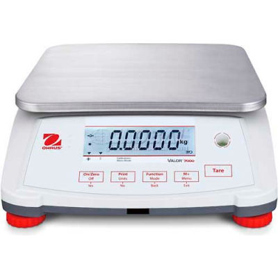 Ohaus® Valor 7000 Compact Food Digital Scale 1g 11-13/16" x 8-7/8" Plate-forme