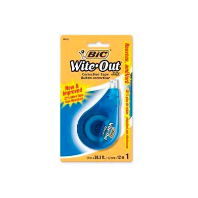 Bic® Wite-Out® EZ Correct Correction Tape, 1/6 in x 400 in, White