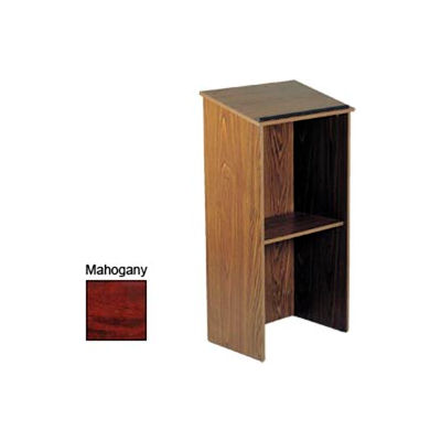 Full Floor Lectern / Podium - Mahogany