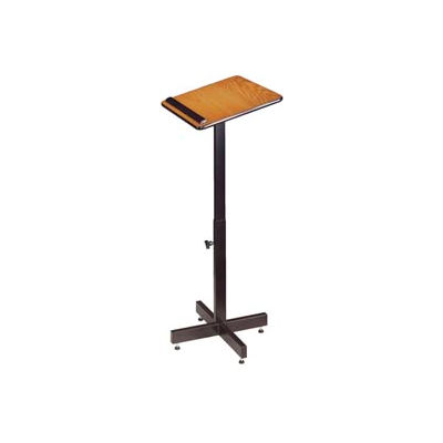Portable Presentation Podium / Lectern - Medium Oak