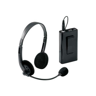 Wireless Headset Microphone for Sound Lecterns, For PAW90X