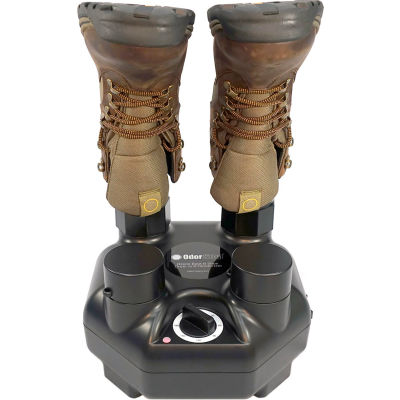 OdorStop Boot & Shoe Dryer and Deodorizer, Heat + High Output Fan, 2 Boot