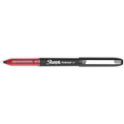 Sharpie® Roller Ball Stick Pen, 0,7 mm, encre rouge, 12 / PK