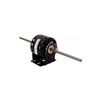 Century DB6504, 5" Double Shaft Blower Motor Resilient Base 208-230 Volts 1075 RPM 1/10 HP