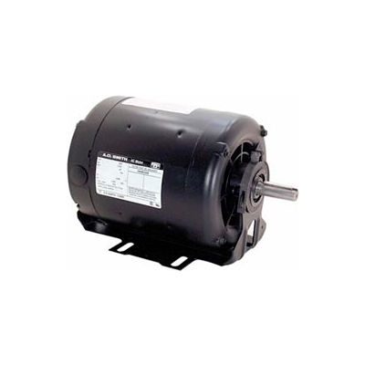 Siècle F268, Split Phase Resilient Base Motor 100-115/200-230 Volts 1800 RPM 1/2 HP