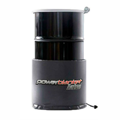 Powerblanket® Lite Couverture chauffante à tambour isolé pour tambour de 15 gal, température fixe de 145 ° F, 120V