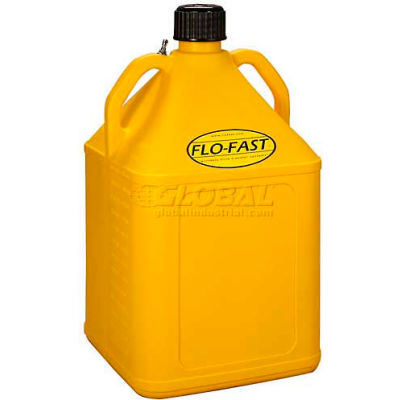 Flo-Fast™ 15 gallons polyéthylène Diesel Can, jaune, 15504