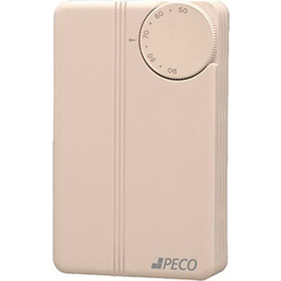 PECO Thermostat automatique TB155-015 passage, chaud/froid, aucun interrupteur, 24-277VAC