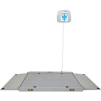 Health O Meter 2700KL Digital Wheelchair Double Ramp Scale 1000 x 0,2lb XL Platform, Remote Display