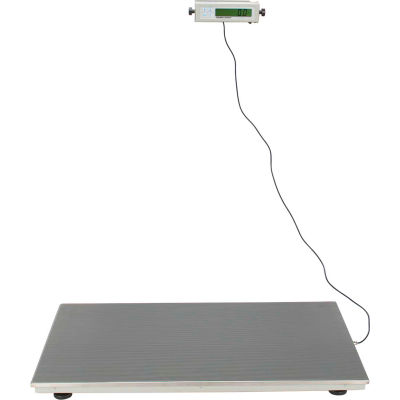 Health O Meter 2842KL Échelle numérique avec affichage à distance, 600 x 0,2lb/270 x 0,1kg 22-1/4 x 42 » Plat.