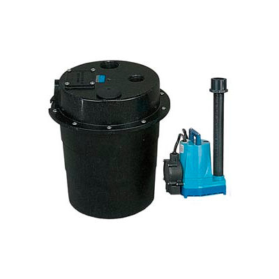 Little Giant 505055 WRS Series 1/2HP Water Removal System - 115V- Piggyback Diaphragm Switch