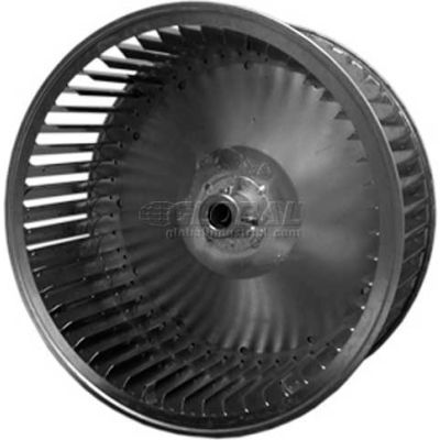PEMS Galvanized Single Inlet Blower Wheel, 8" Dia., CCW, 1650 RPM, 1/2" Bore