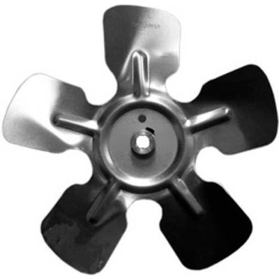 Petite lame de ventilateur de moyeu fixe, 10" Dia., 20 'Pitch, CW, 1/4" Bore, 1-1/8" profondeur de lame, 5 lame