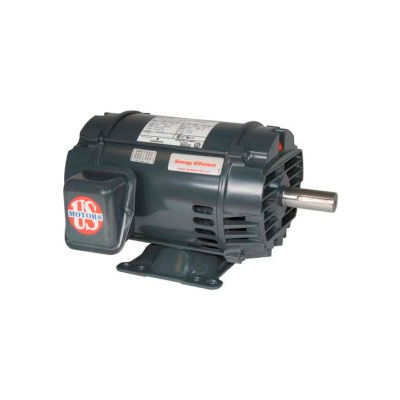 US Motors Inverter Duty, 7,5 HP, 3-Phase, 3490 RPM Motor, D7V1B