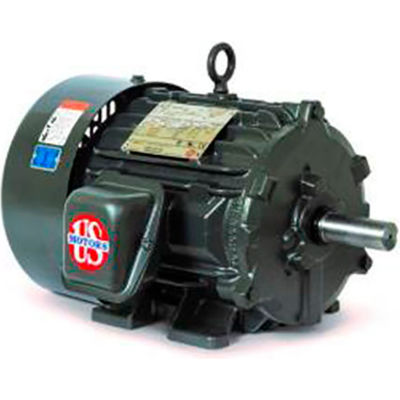 US Motors World Motor TEFC, 10 HP, 3-Phase, 1770 RPM, HD10P2E