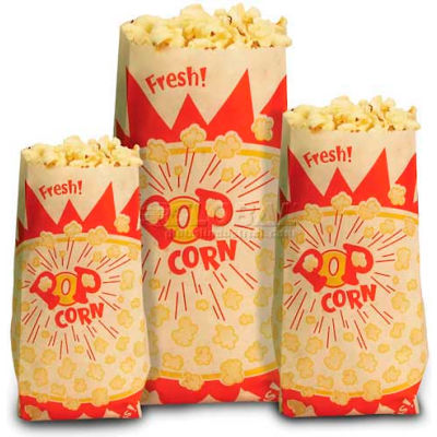 Paragon 1030 Popcorn sacs 1,5 oz 1000/caisse