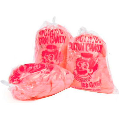 Paragon 7850 Cotton Candy Plastic Bags Printed With Clown, 1000 Qty