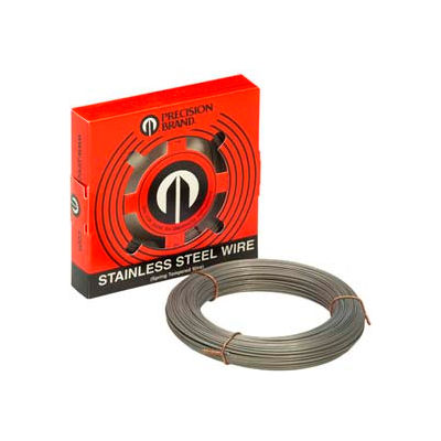 Fil de métal, acier inoxydable, diamètre de 0,048 po, rouleau de 1 lb