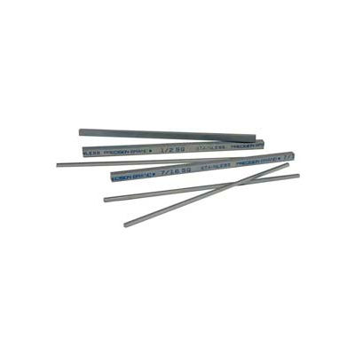 24 pièces, assortiment de carrés en acier inoxydable de barres pour clavettes diverses, 12" longueur