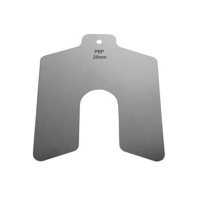 100 x 100 x 1 mm inox métrique à la cale fendue (Pack de 10) - Fabriqué aux États-Unis