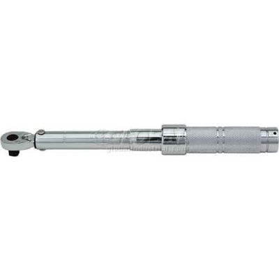 Proto J6006C 3/8" Drive Ratcheting Head Micrometer Torque Wrench 16-80 ft-lbs, ASME