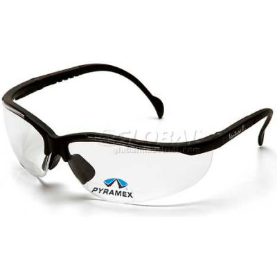 Lecteurs V2® Lunettes de sécurité Clear +2,5 Lens , Black Frame - Qté par paquet : 6