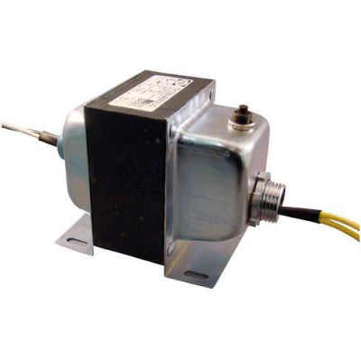 RIB® Transformer TR100VA002US, 100VA, 120-24V, Dual Hub, Foot Mount, Circuit Breaker