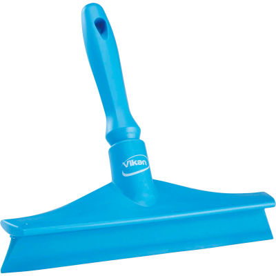 Vikan 71253 10 » Single Blade Ultra Hygiene Bench Squeegee- Bleu