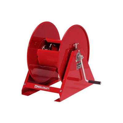 Reelcraft H18006 M 1/2"x110' 4500 PSI Hand Crank Pressure Wash Hose Reel