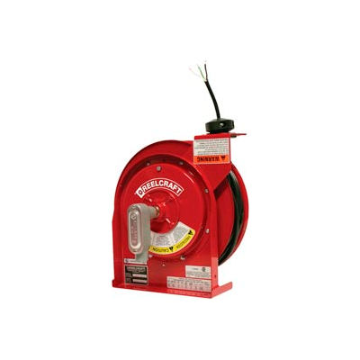Reelcraft L 4050 163 X 16 AWG / 3 Cond x 50ft, 13 AMP, Flying Leads