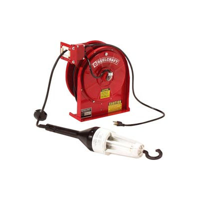 Reelcraft L 5245 A 163 6X 16 AWG / 3 Cond x 45ft, 3 AMP, Fluorescent Light, with Cord, 38 lbs