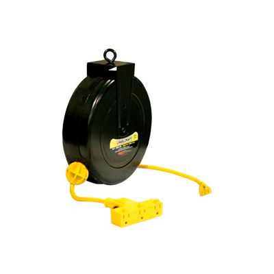 Reelcraft LD2030 143 9 14 AWG / 3 Cond x 30ft, 13 AMP, Triple Outlet, with Cord