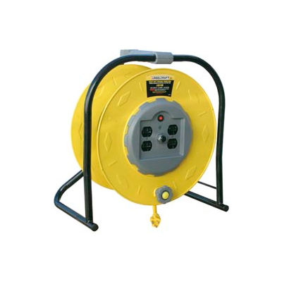 Reelcraft LH3100 Hand Crank Cord Reel, 100 ft