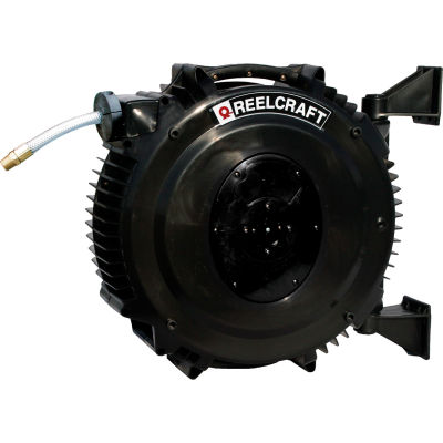 Reelcraft SHA3850 OLP 1/2"x50' 138 PSI Composite Low Pressure Hot Water Hose Reel