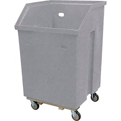 Chariot à linge Royal Basket Trucks®, 19,5 pi³, 29 po L x 29 po L x 47 H, gris granit