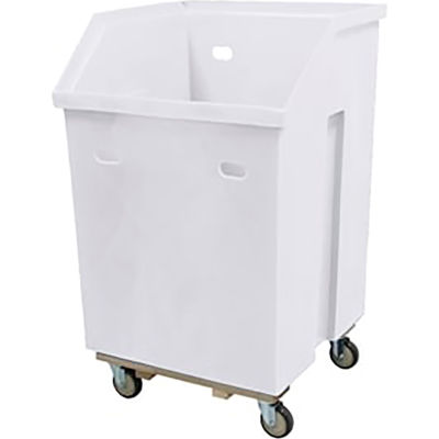 Chariot à linge Royal Basket Trucks®, 19,5 pi³, 29 po L x 29 po L x 47 po H, blanc